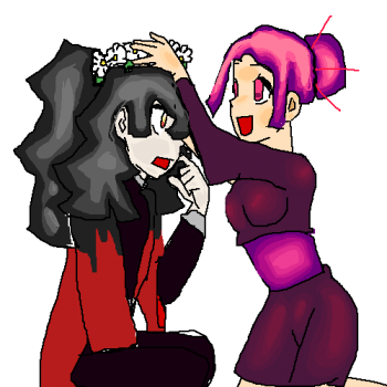 my oc with his crush
