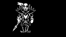 Undyne the Undying Battle Sprite
