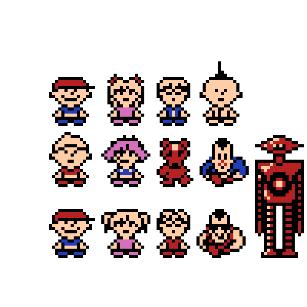 MOTHER 1+2 発売記念イベント　フライヤー　2003年 ONETT MOTHERな販促品
