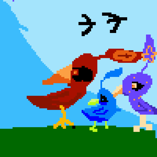 the birds