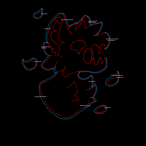 Glitch Rose Storm