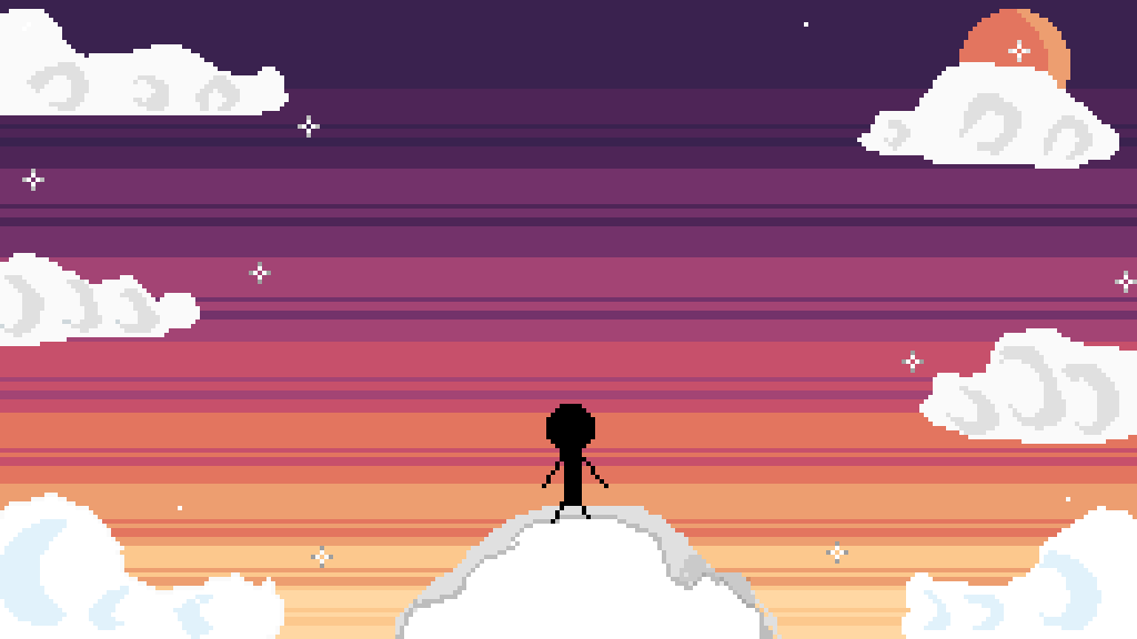 Entering the clouds