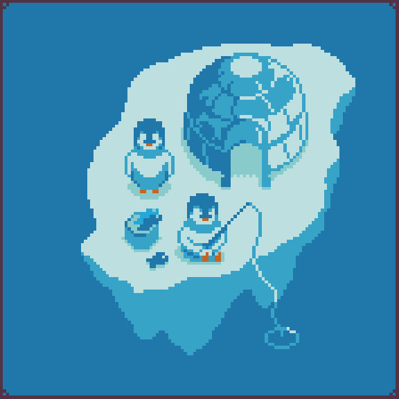 Penguin Fishing