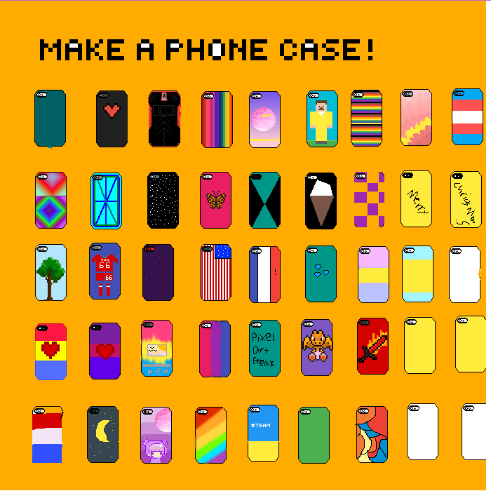 MAKE A PHONE CASE PLZZZ
