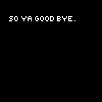 Good bye for 6 years