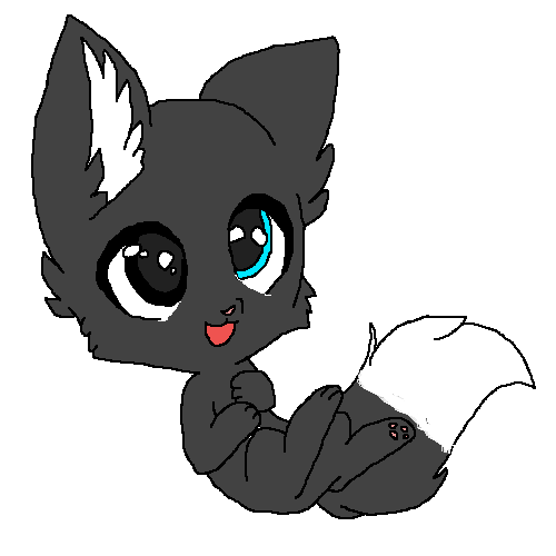 my baby wolf daughter