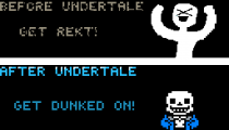 Before, then After. UNDERTALE