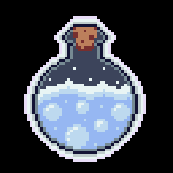 Blue potion