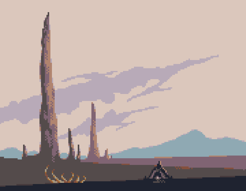 Valley of the spikes