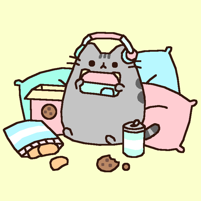 Gaming pusheen