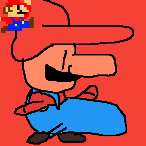 me draw mario