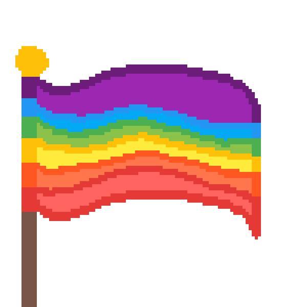 Rainbow flag boooiiiiii
