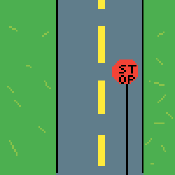 Akward stop sign 