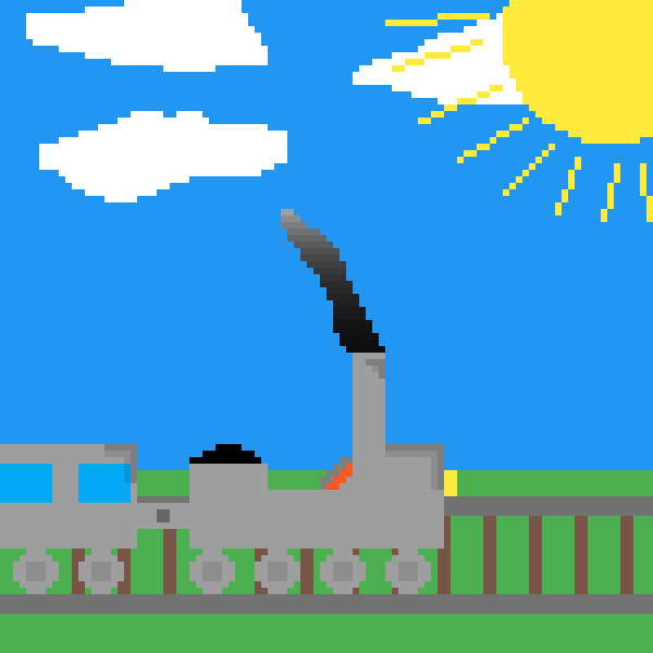 the train