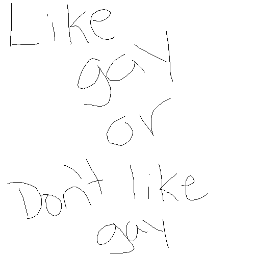 like gay don t like gay
