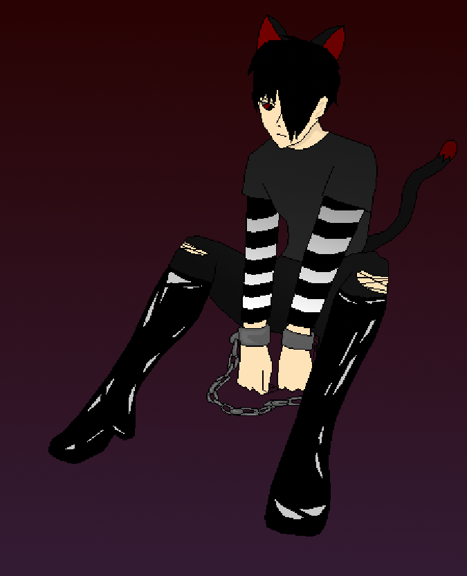 Grinny The Cat Human Form