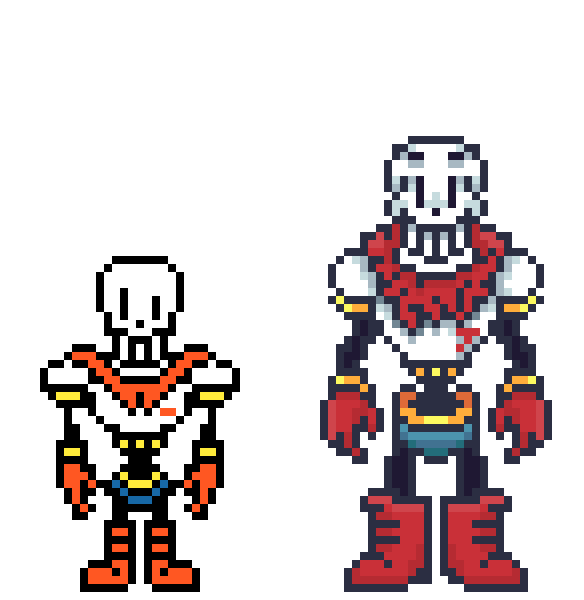 Papyrus custom O W sprite