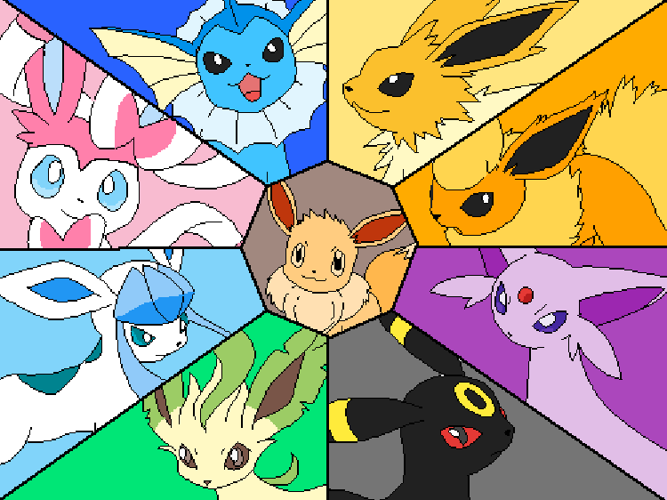 Eevee evolutions