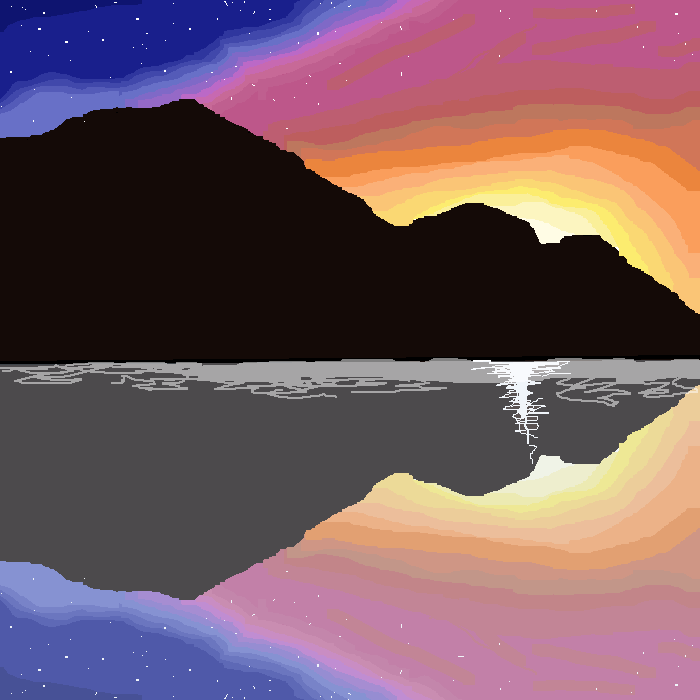 Mountain Silhouette