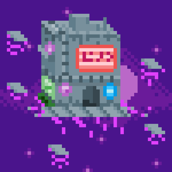 Isometric cyberpunk thing