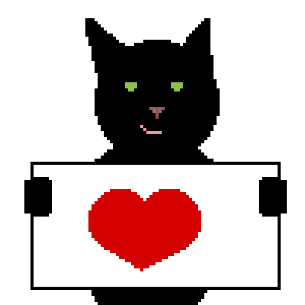black cat simple