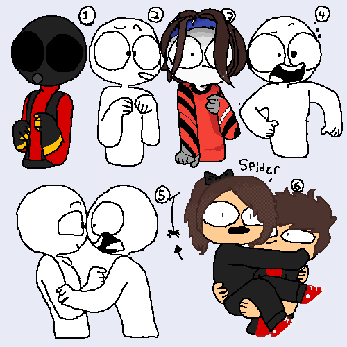 collab i did the short haired gilr owo