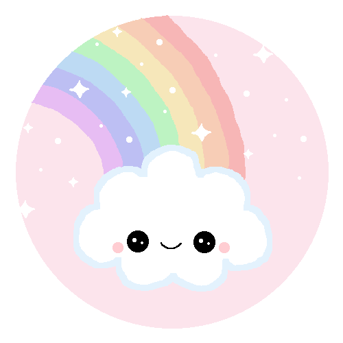 Kawaii rainbow