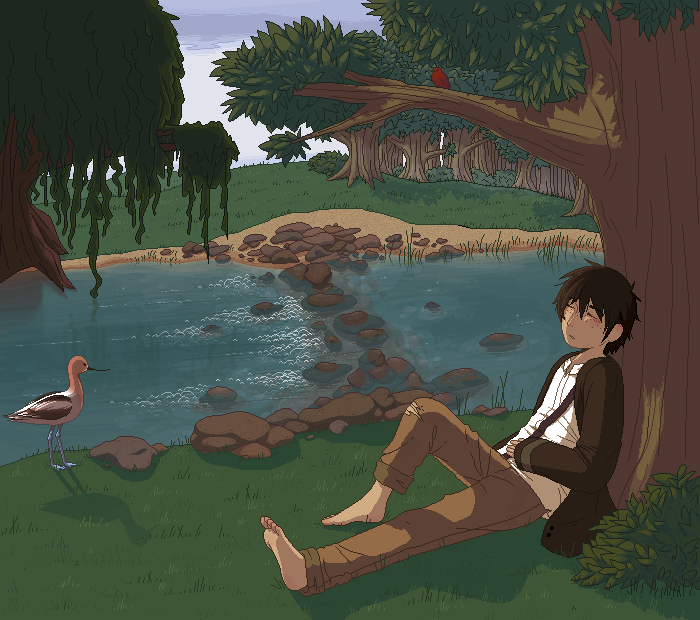 By The River