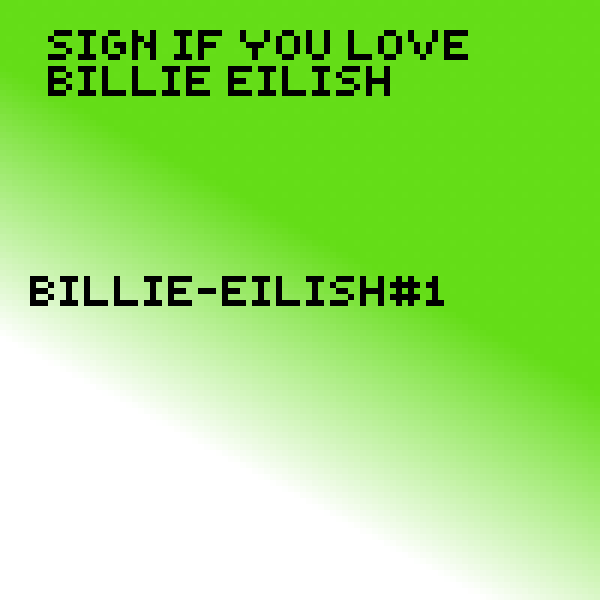 i love billie