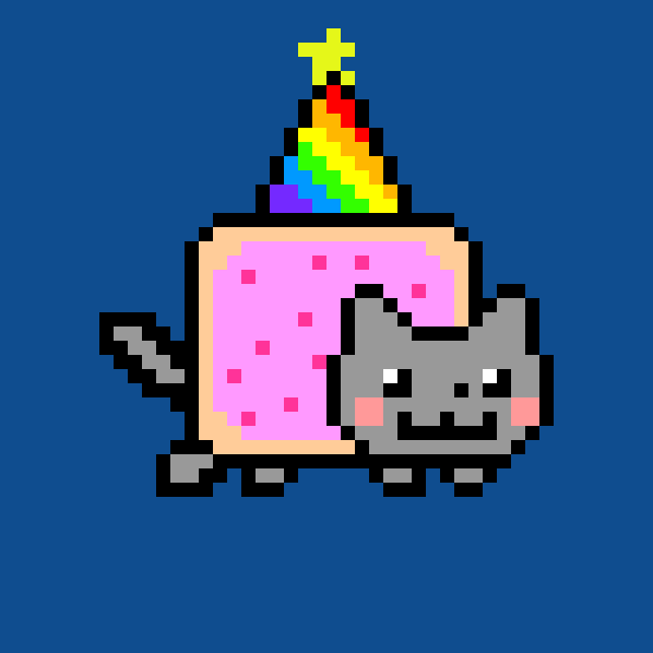 Nyan Cat by 295531 - Pixilart
