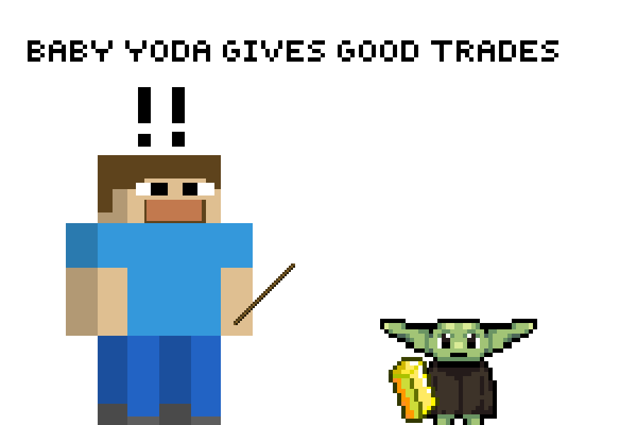 Baby Yoda lazy art