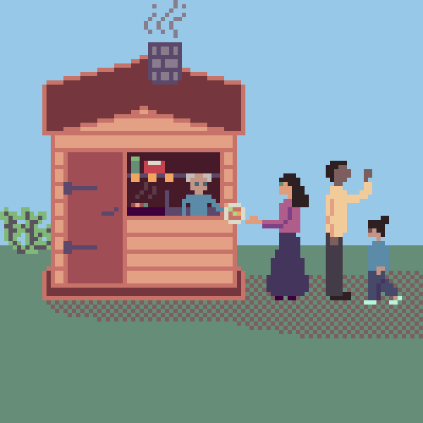 food hut
