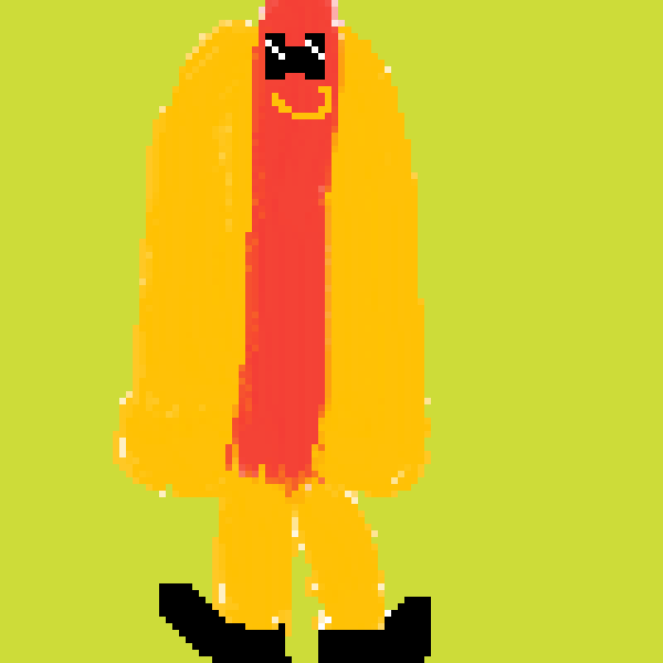 Walking hotdog
