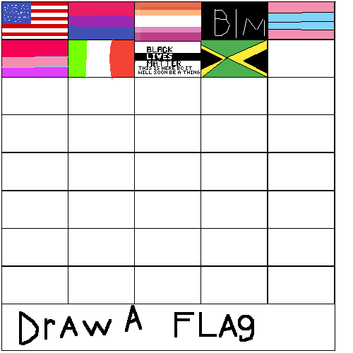Please Draw A Flag too