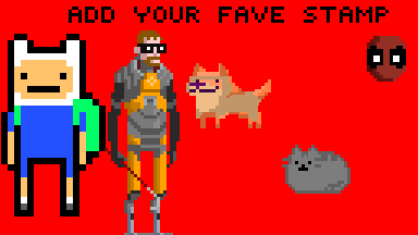 Add Your Fave Stamp