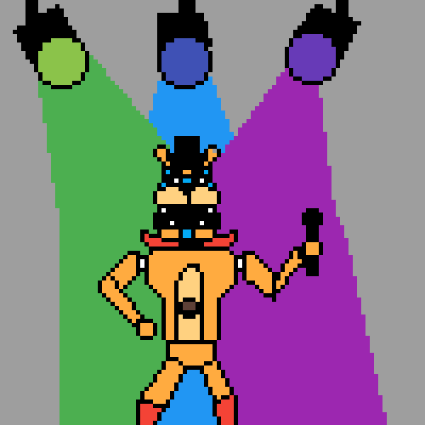 Glam rock Freddy