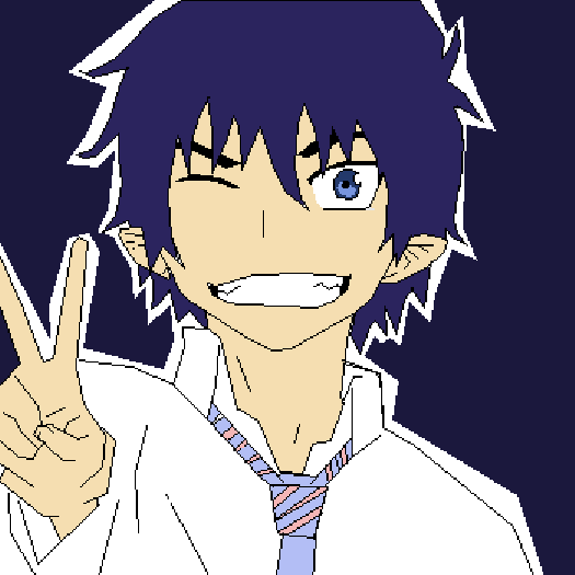 Blue exorsist