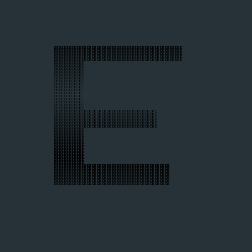 E made of smaller E s
