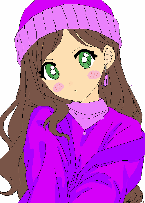 The girl