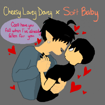 TWO emo LOVE BIRDS