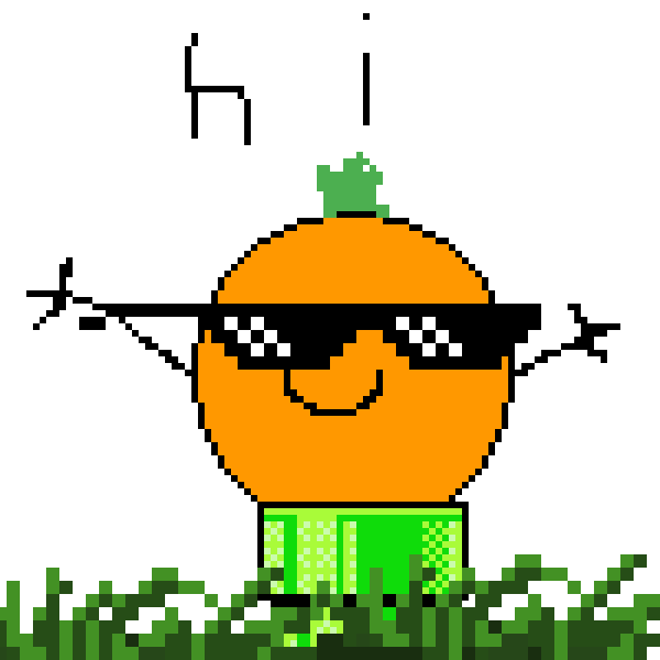 HI MY NAME IS ORANGE