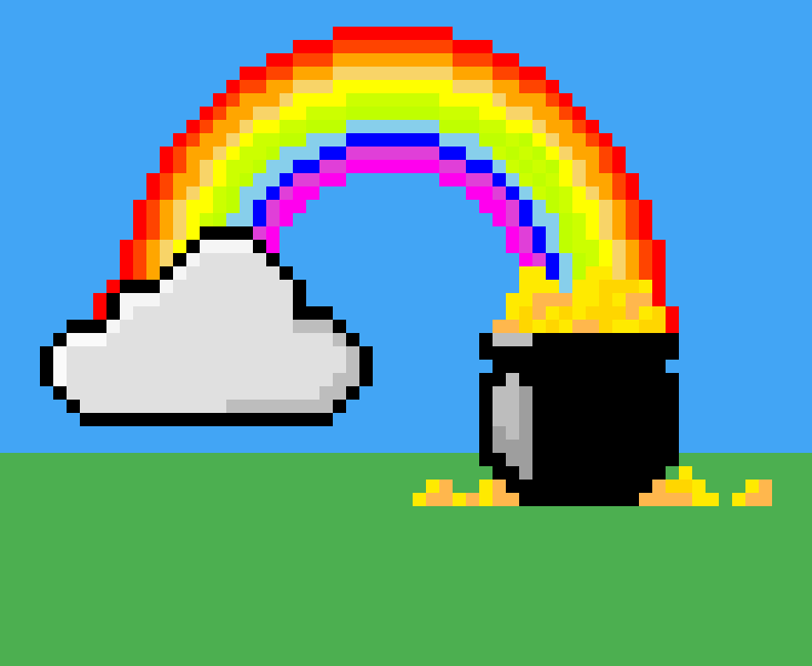 A pot of gold