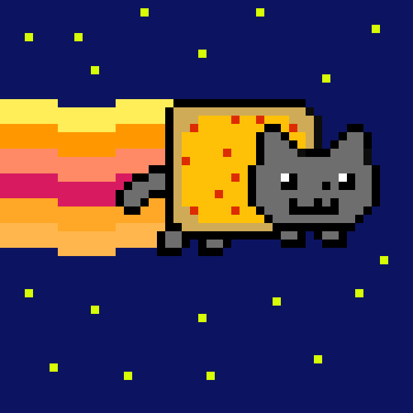 Nyan cat variations