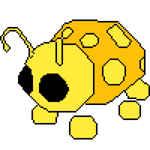 Golden ladybug