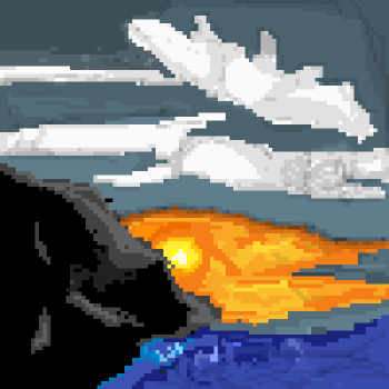 sunset cliff