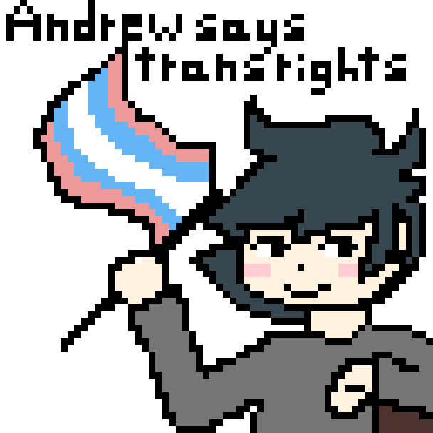 Andrew says trans rights