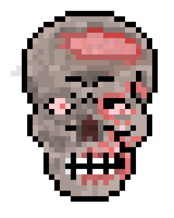 zombie head