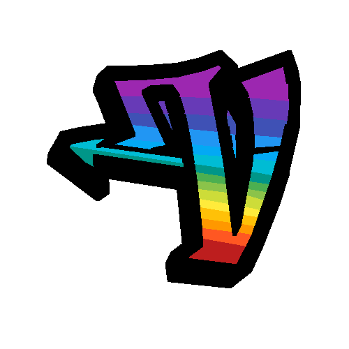 Grafiti Letter V