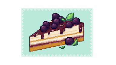 blueberry pie