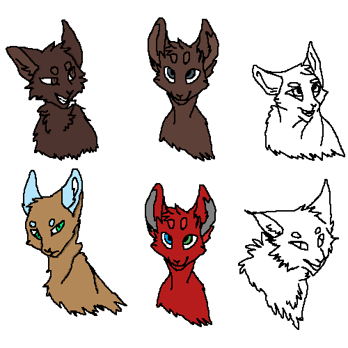 friends as wolfs (and their ocs)